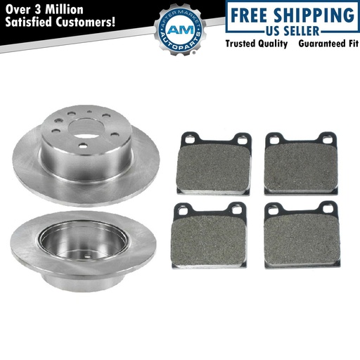 freno Rotor And Semi Metallic Pad Kit 1154200072Mercedes