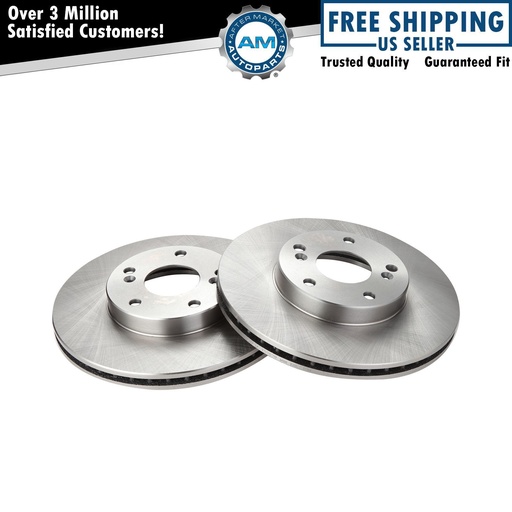 freno Rotor LH RH Set Kit Acura CSX Honda Accord Civic