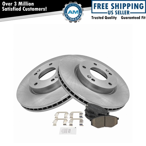 Ceramic Disc freno Pads 2 Rotors Kit Tucson Sportage FWD