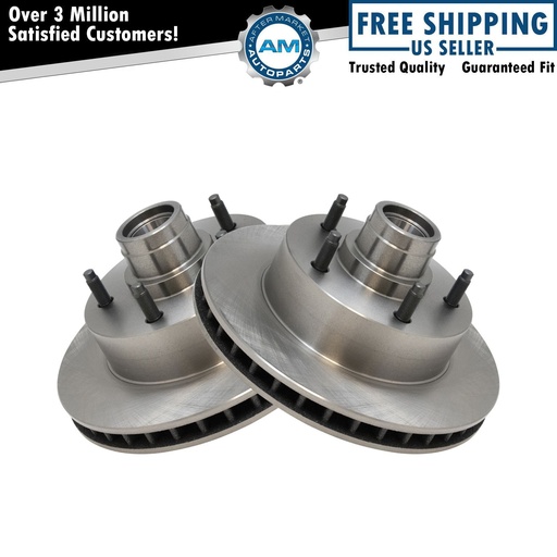 freno Rotors Ford E150 Van F150 Pickup Truck 2WD