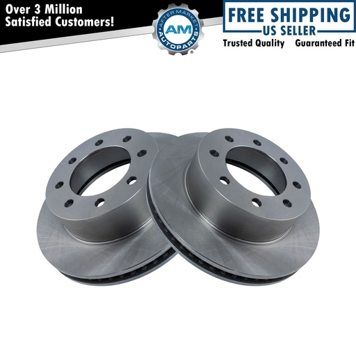 freno Rotors Set 2Ram 1500 Mega Cab 2500 3500 8 Lug