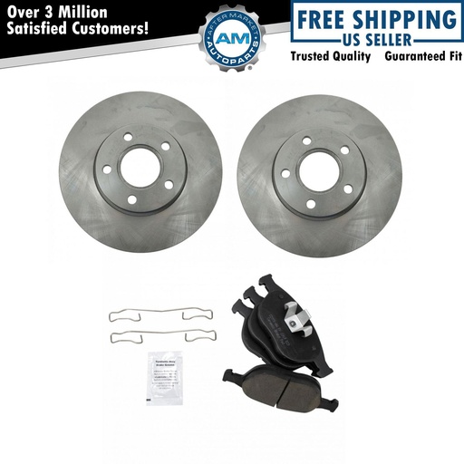 Ceramic Disc freno Pads Rotors 10-13 Ford Transit Connect