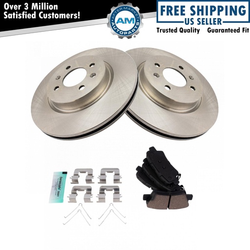 Ceramic Disc freno Pads Rotors Hyundai Accent Kia Rio