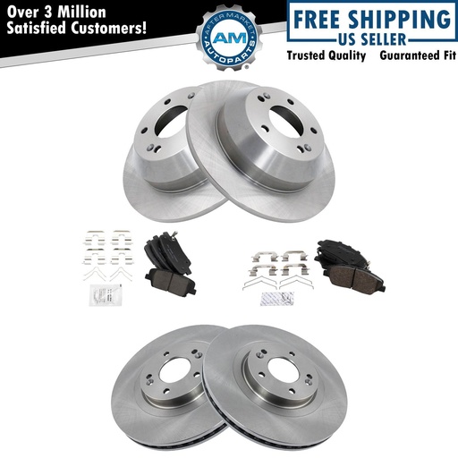 Ceramic Disc freno Pads Rotors Hyundai Santa Fe