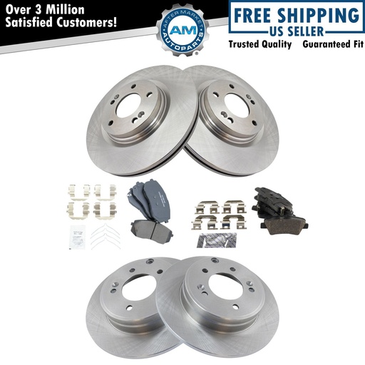 Ceramic Disc freno Pads Rotors KitSonata Optima