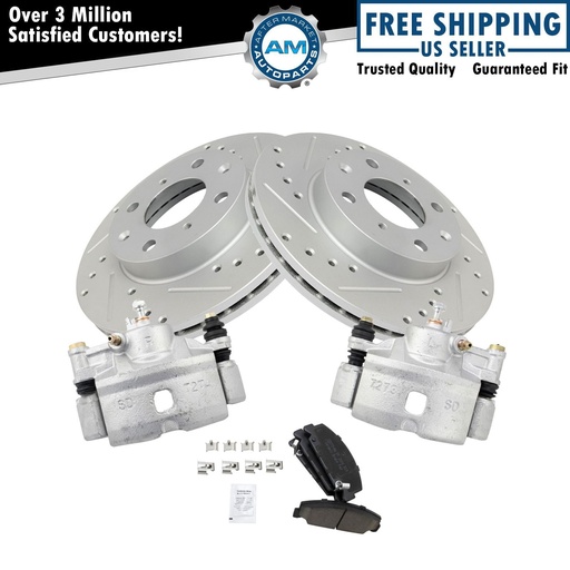 Ceramic Pads Performan Rotors Caliper Honda Civic