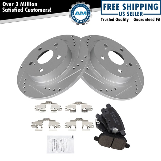 Ceramic freno Pad 2 Performan Rotor Kit11-12 Scion TC