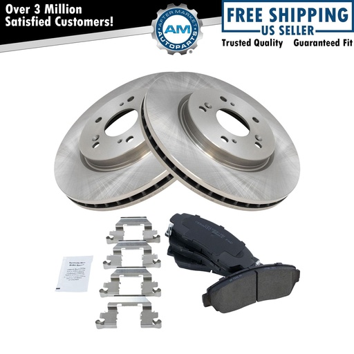 Ceramic freno Pad 2 Rotors Honda CR-V Crosstour RDX