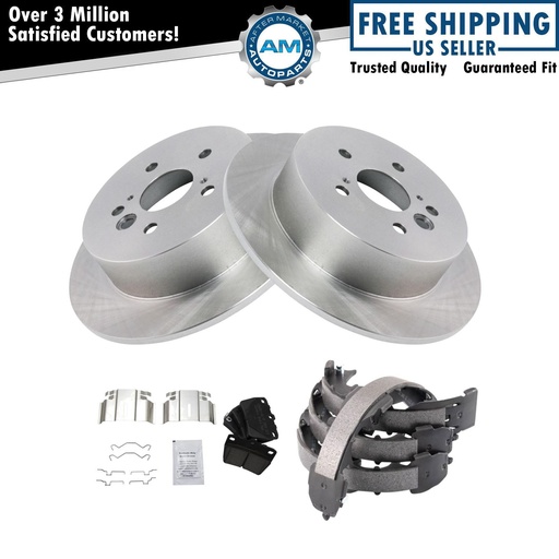 Ceramic freno Pad Rotor Kit Fits 2004-2005 Toyota RAV4