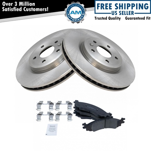 Ceramic freno Pad Rotor Set Kit11-12 Ford Taurus SHO