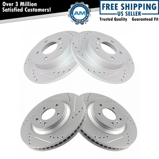 Disc freno Performan Rotor KitBuick Lucerne Cadillac DTS