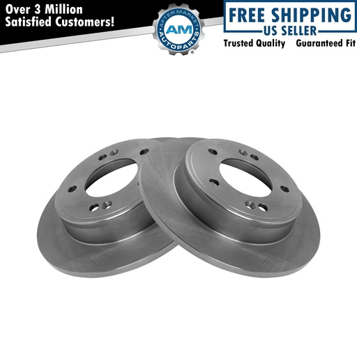 Disc freno Rotor Kit 2Kia Forte Hyundai Elantra Brand