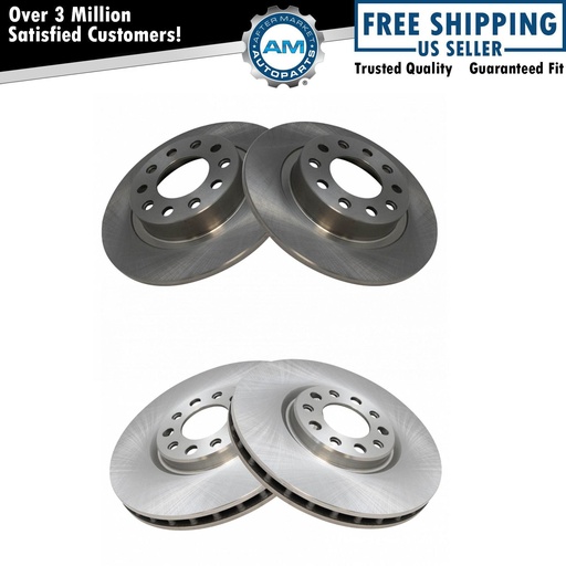 Disc freno Rotor Kit Set 413-16 Dodge Dart