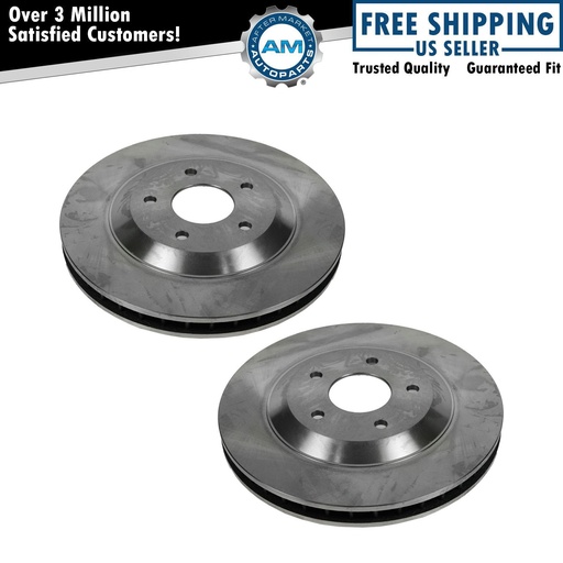 Disc freno Rotors Set 297-04 Chevy Corvette Left Right