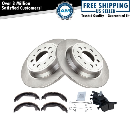 LISTING Ceramic freno Pad Rotor 99-06 Volvo S80 03-05 XC70