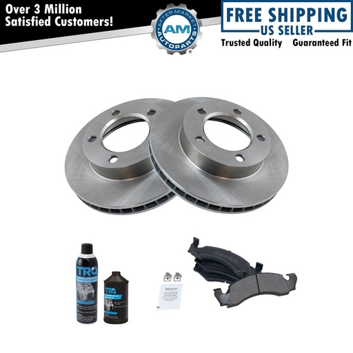 Metallic freno Pad Rotor Kit Ford Bronco F150 4WD 4X4