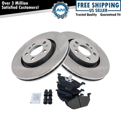 Metallic freno Pads Rotors KitVW Jetta Beetle Golf