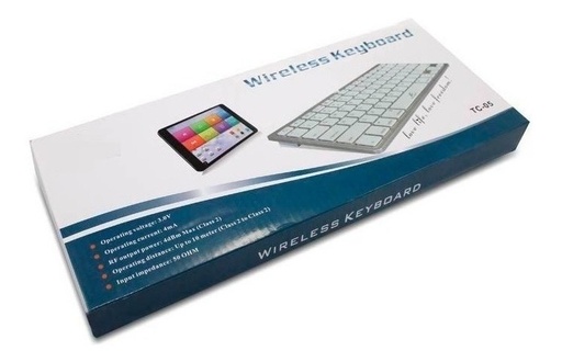 [2648] Mini teclado bluetooth para tablet telefono computadora