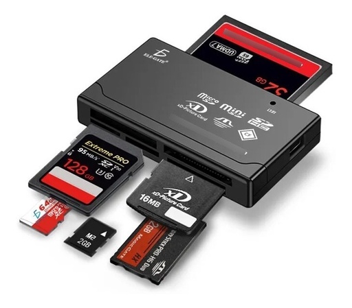 [2639] Mutilector Externo Memorias A Usb 2.0 Micro SD