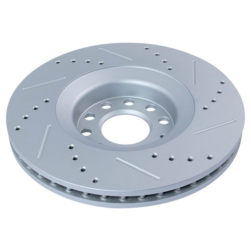 Performan freno Rotor perforado ranurado G-revestido Audi