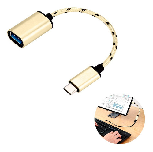 [2128] CABLE TIPO C OTG HD57